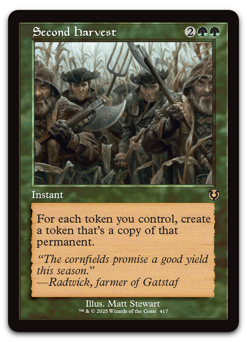 Second Harvest (Retro Frame) (Innistrad Remastered)