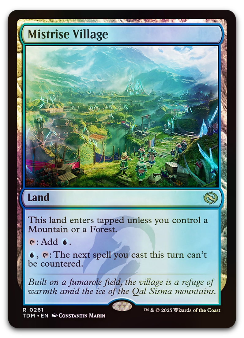 Mistrise Village (Tarkir: Dragonstorm)