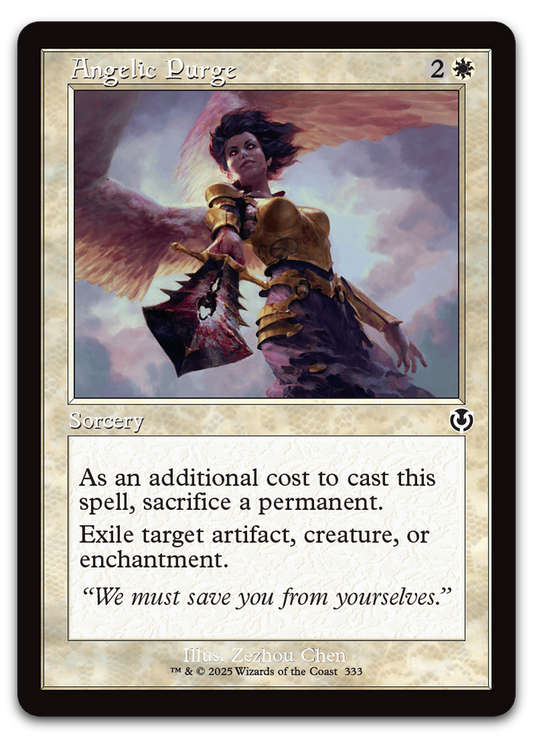 Angelic Purge (Retro Frame) (Innistrad Remastered)