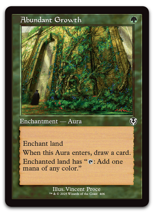 Abundant Growth (Retro Frame) (Innistrad Remastered)