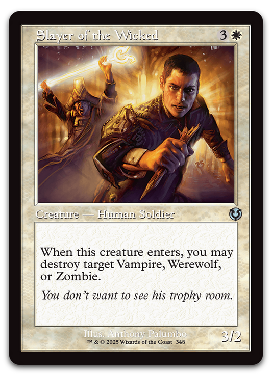 Slayer of the Wicked (Retro Frame) (Innistrad Remastered)