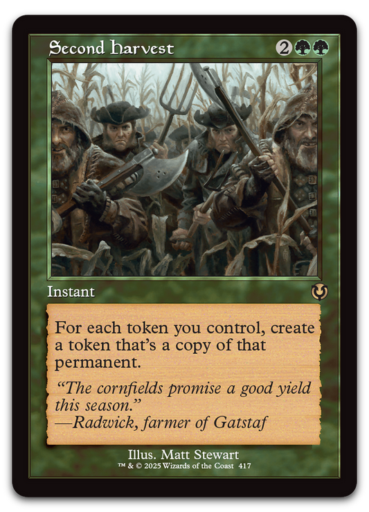 Second Harvest (Retro Frame) (Innistrad Remastered)